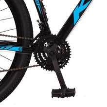 Carregar imagem no visualizador da galeria, Bicicleta Aro 29 Aço Carbono KGT Freios a Disco Suspensão 21 marchas - AZUL