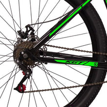 Carregar imagem no visualizador da galeria, Bicicleta Aro 29 Aço Carbono KGT Freios a Disco Suspensão 21 marchas - VERDE