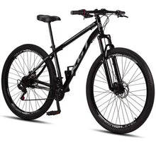 Carregar imagem no visualizador da galeria, Bicicleta Aro 29 Aço Carbono KGT Freios a Disco Suspensão 21 marchas - CINZA