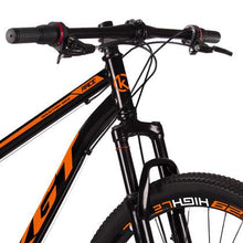 Carregar imagem no visualizador da galeria, Bicicleta Aro 29 Aço Carbono KGT Freios a Disco Suspensão 21 marchas - LARANJA
