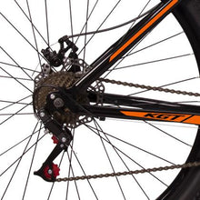 Carregar imagem no visualizador da galeria, Bicicleta Aro 29 Aço Carbono KGT Freios a Disco Suspensão 21 marchas - LARANJA
